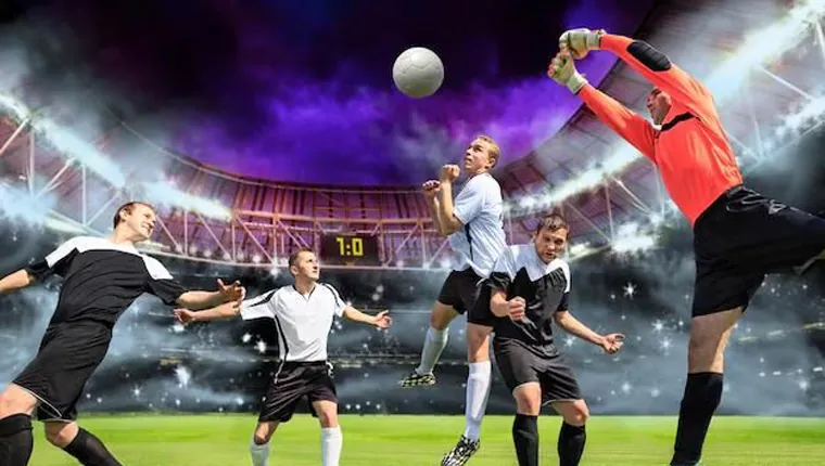 Esports tournament scene with players competing, representing Dreamjili competitions